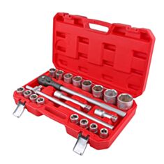 Набір інструментів Haisser 70114 3/4" 20 шт - фото