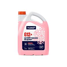 Антифриз Yuko Antifreeze -32 ºС Super G12+ червоний 5 л - фото
