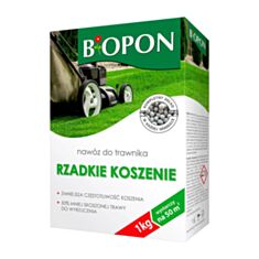 Добриво гранульоване для зменшення частоти скошування газону Biopon 1 кг - фото