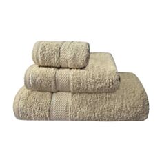 Рушник махровий Soho Simple Beige 30*50 см бежевий - фото