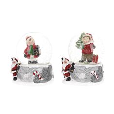 Декоративна водяна куля Дітки BonaDi 129-101 6,5 см 2 дизайни - фото