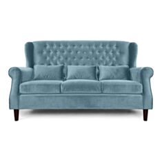 Диван Милорд-3 голубой - фото