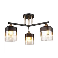 Люстра Sirius B N4056/3 BK+FGD - фото