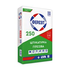 Штукатурка стартовая Ферозит 250 гипсовая 20 кг - фото