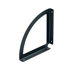 Кронштейн для полиць Profstal Діоніс L190 190*190*25 мм чорний  - фото