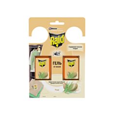 Гель від молі Raid 4307 Кедр 2 шт - фото