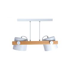 Світильник підвісний Light Set Konvalia RL 160 Wood 300112 білий - фото