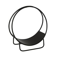 Корзина на дрова J-Line Metal Noir 46032 для каміна 69*29 см - фото