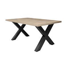 Столик журнальний Метал-Дизайн Тайм міні 110*60 см вествуд/чорний - фото