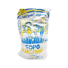 Торфосмесь Квітуча Родина торф кислый 20 л - фото