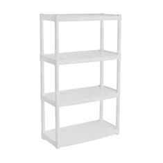 Стелаж Алеана 4 секції 180*82*37 см білий - фото
