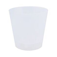 Горшок Алеана Деко со вставкой 13*12,5 см прозрачный - фото