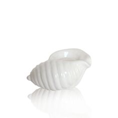 Подсвечник декоративный ракушка ETERNA SE408-7 белый - фото