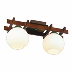 Світильник Altalusse Antique brass & Walnut INL-3089C-2 - фото