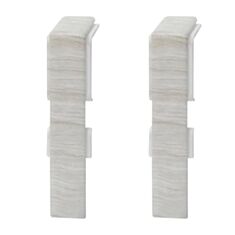 З’єднання для плінтуса Salag NG80 NG8F28 28 клен патіно 2 шт - фото