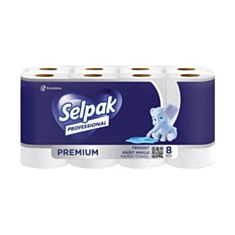 Рушник паперовий Selpak Professional Premium 8 шт - фото