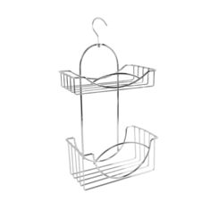 Полиця для ванни AWD 2080273 2 ярусна на гачку - фото