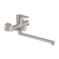 Змішувач для ванни Imprese Vaclav f03206406AB з довгим виливом нікель - фото