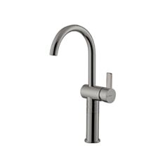 Смеситель для умывальника Newform Blink luxury71115.58.063 PVD Gun Metal металлик - фото