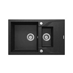 Кухонная мойка Deante Andante 1,5 камерная ZQN 2513 графит - фото