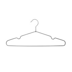 Набор вешалок для одежды Idea Home Dark grey 40,5*21 см 8 шт - фото