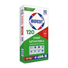 Клей для ГКП Ферозит 120 15 кг - фото