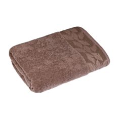 Рушник махровий Home Line Натюрель 162255 50*90 шоколадний - фото