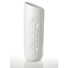 Ваза ETERNA ZD9422L10-11,5 белая 10,5*10,5*29,5 см - фото