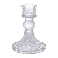 Підсвічник BonaDi 133-018 10 см прозорий - фото
