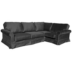 Диван кутовий Крісті чорний - фото