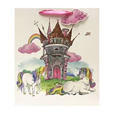 Пакет подарочный Гулливер Сказочный замок 280787 25 см - фото