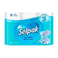 Рушник паперовий Selpak Pro Comfort 32363903 6 шт - фото