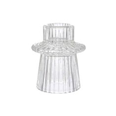 Підсвічник скляний Olens Міллі-3 8030-378 5,5*7 см - фото