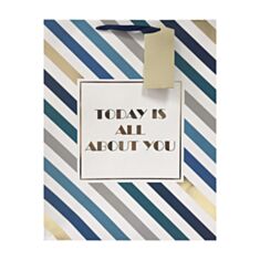 Пакет подарочный Гулливер Today is all about you 280997 30*39*14 см - фото