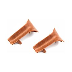 Кут внутрішній для плінтуса ТІС ПЛГВК-0010 з коекструзією чері - фото