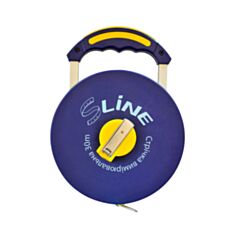 Стрічка вимірювальна S-Line  15-380 30 м*13 мм з ручкою - фото