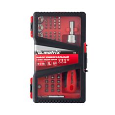 Набір біт і торцевих головок Matrix 117859 універсальний 78 шт - фото