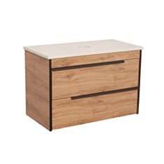 Тумба Aqua Rodos Loft-Neo консольная севилья со столешницей 85 см - фото