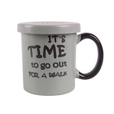 Горнятко Limited Edition Time 310 мл сіре - фото