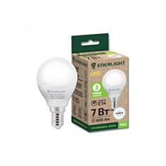 Лампа светодиодная Enerlight P45 7Вт 4100K E14 - фото