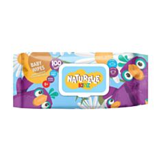 Вологі серветки дитячі Naturelle Kidz Ромашка 100 шт - фото