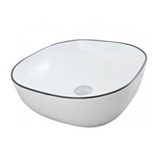 Умивальник Cabo Delos Line Soft Square  41,5*41,5*14,5 см - фото