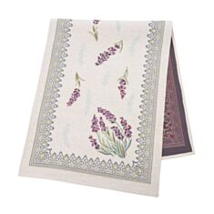 Наперон гобеленовий LiMaso Runner 654-37 Букетики лаванди 37*100 см - фото