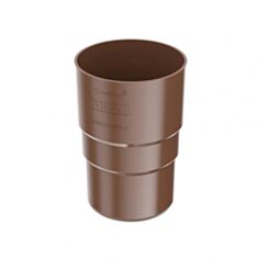 Муфта труби Bryza 62-132 90 мм коричнева - фото