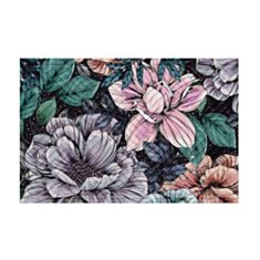 Коврик под дверь текстильный Artimat Flowers К-602-126 45*75 см - фото