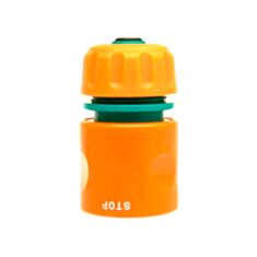 Муфта соединительная для водяного шланга Flo 89227 с водо-стопом 3/4" - фото