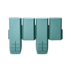 Набір Огорожа для клумб і грядок Алеана 127076 зелена - фото