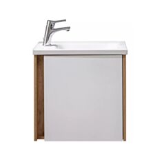 Тумба Ювента Suise 50 с умывальником Suise 50 см дуб вотан - фото