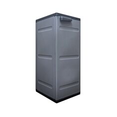 Шафа пластикова для взуття Shafix Квінта 5 секцій 87*72*42 см сіра - фото