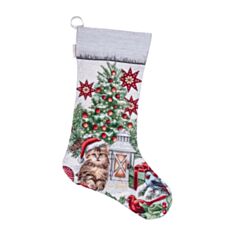 Новорічний гобеленовий чобіток для подарунків Limaso SURI-CH 33*54 см - фото